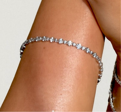Bracciale tennis glam