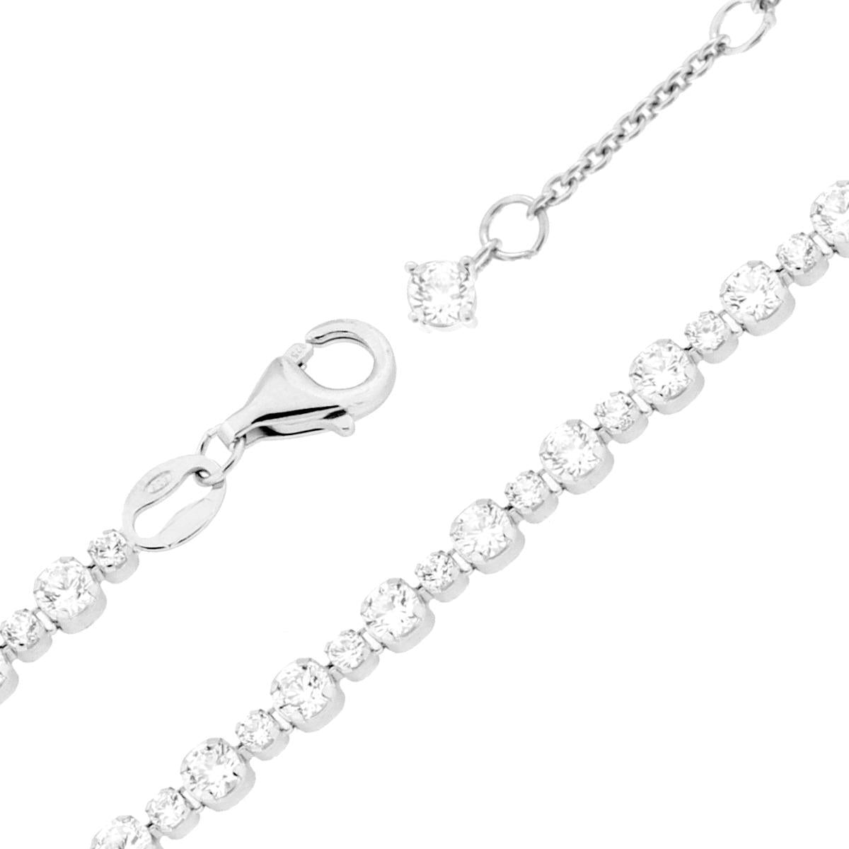 Bracciale tennis glam